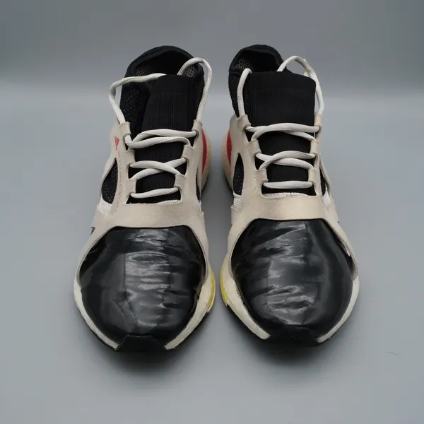 Adidas Stella McCartney Ultraboost 21 Size 8 Black White Red Running Shoes - Image 9