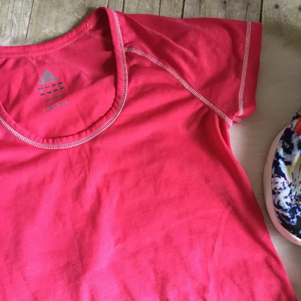Adidas Hot Pink Supernova Cru Tee - Image 3