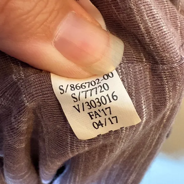 Athleta Beyond Soft Avenues Dress Plum Heathered‎ Knit Long Sleeve Size Medium - Image 7