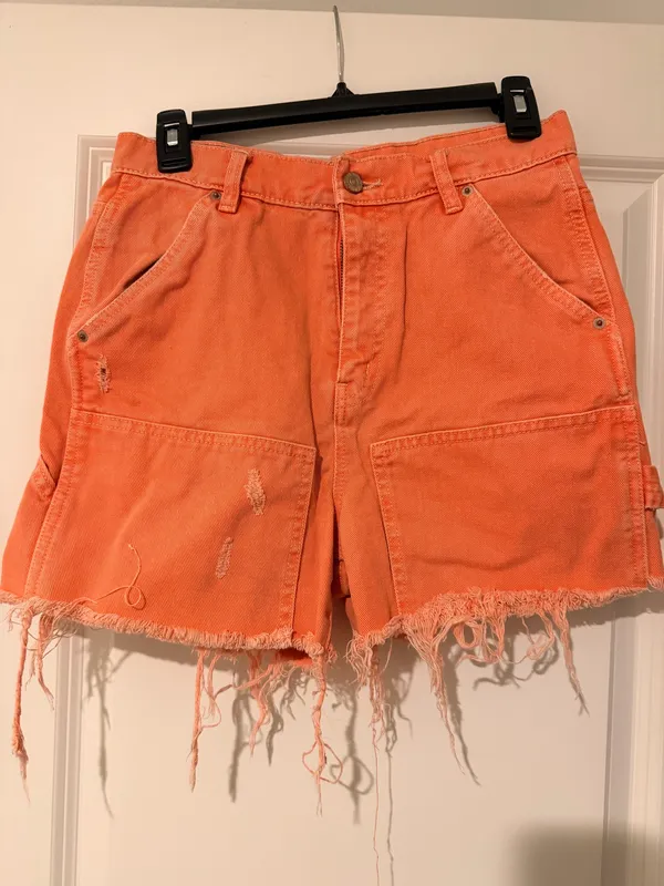 BDG Coral Distressed Cargo Shorts - Image 3