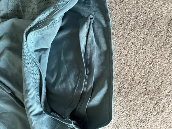 Amazon Light Blue Workout Shorts - Image 2