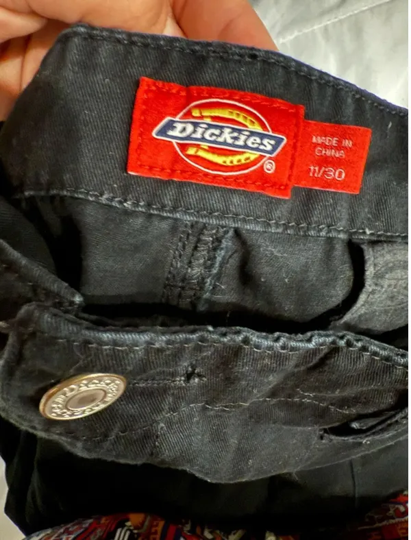 Dickies Black Cargo Pants Women’s - Image 2