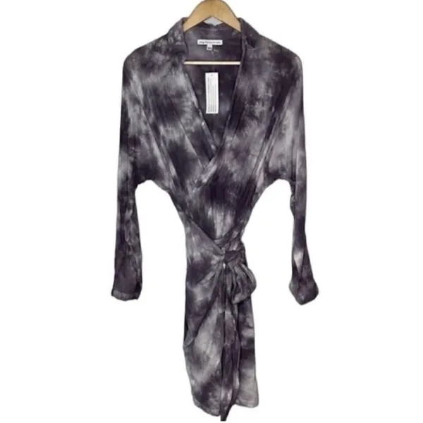 NWT Young Fabulous and Broke Raine Tie Dye Faux Wrap Dress - Image 2