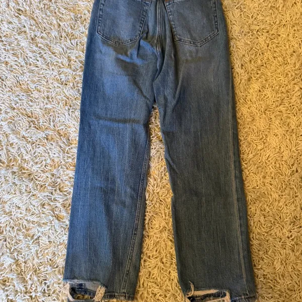 Abercrombie & Fitch Ankle Straight High Rise Women Jeans Petite - Image 5
