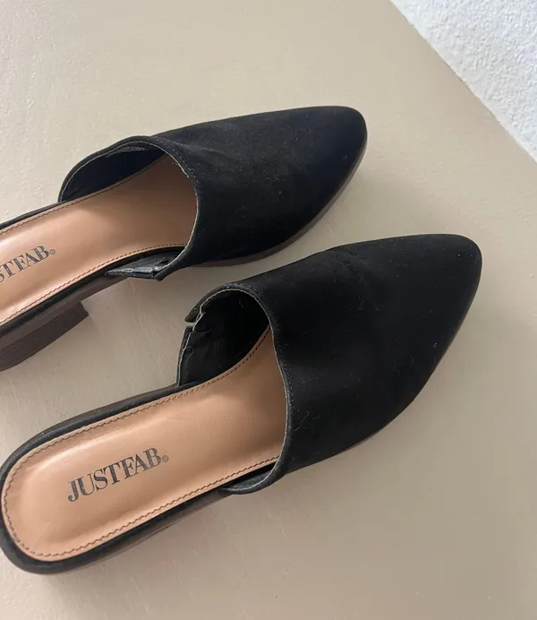 JustFab Pointed Mules - Image 2