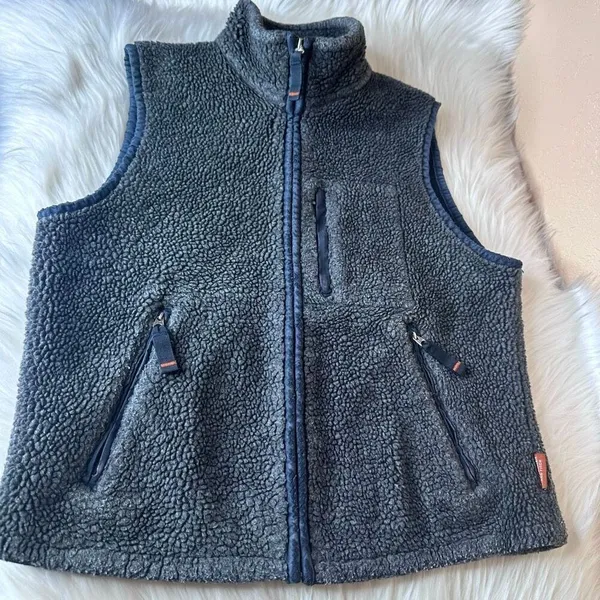 Abercrombie and Fitch Sherpa Vest Size Small - Image 10
