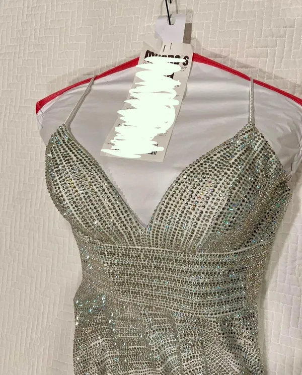 Sherri Hill White Prom Dress - Image 3