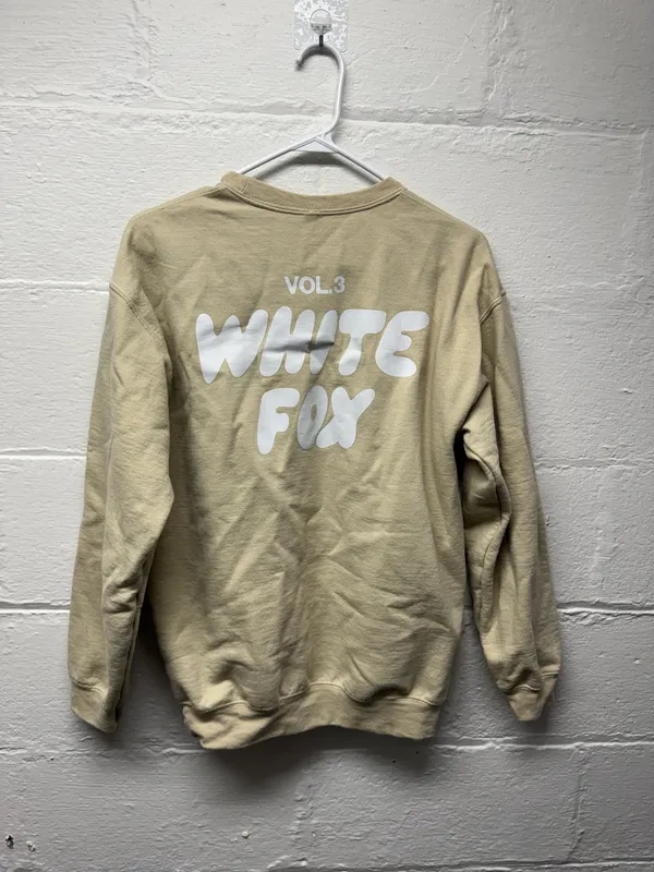 White Fox Tan Crewneck - Image 6