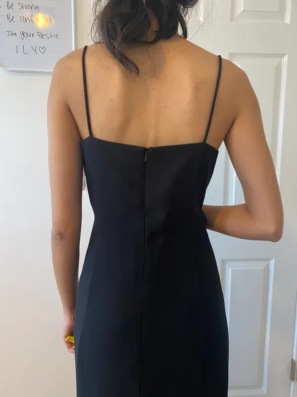 Long Black Prom / Formal Dress - Image 4