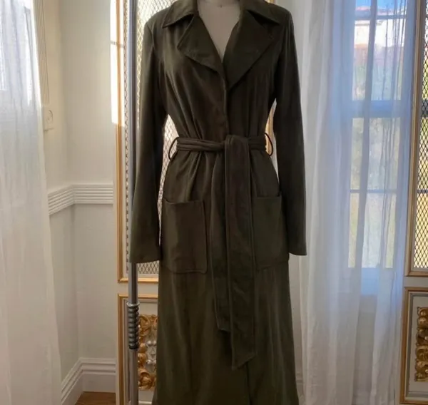 Badgley Mischka Belle Trench Coat XS - Image 2