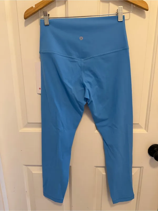 Lululemon Align™ No Line HR Pant 25" Ocean Wave Blue Size 8 - Image 4