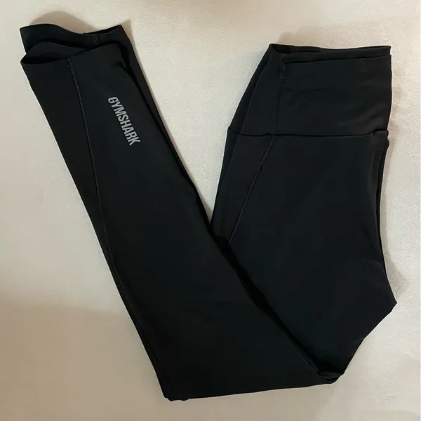 Gymshark Black Leggings Size S Pre Owned excellent used condition - Image 6