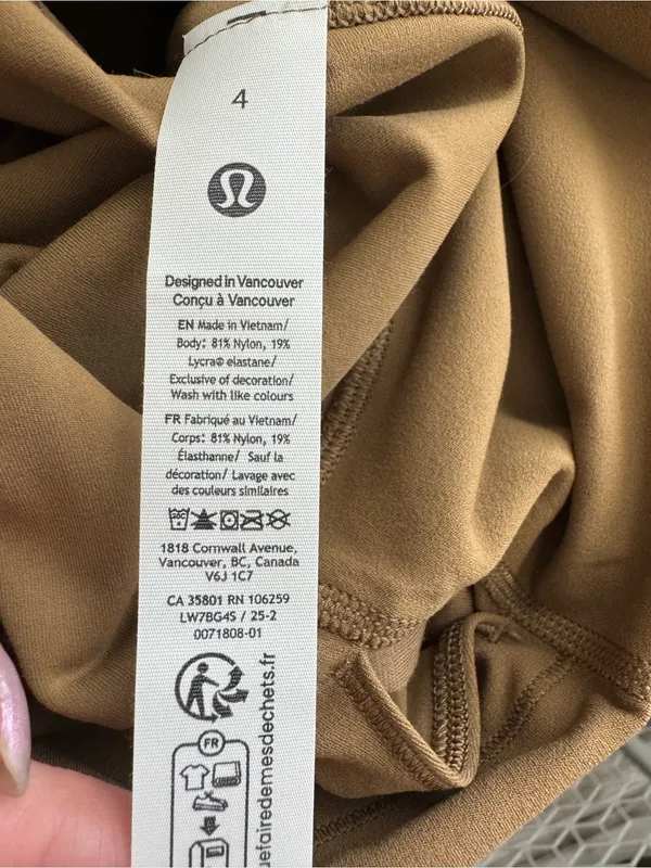 Lululemon Align High-Rise Short 6" Allspice Size 4 NWOT - Image 13