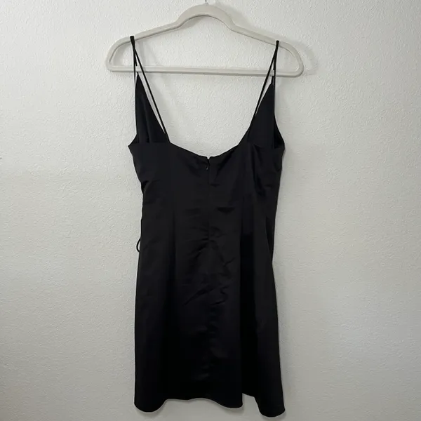 Topshop satin mini wrap dress (6) - Image 2