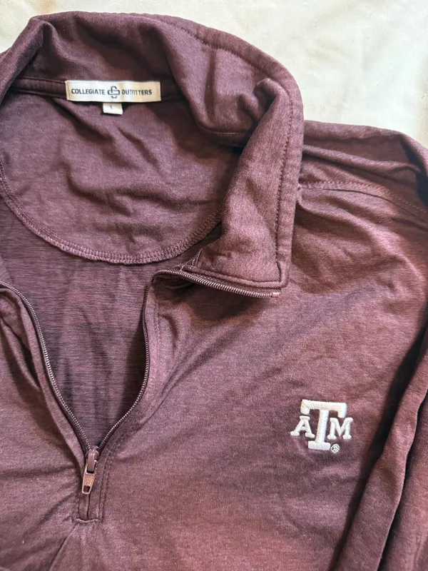 Texas A&M Quarter Zip - Image 2