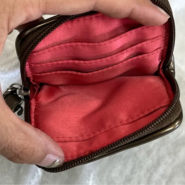 coach wristlet wallet coin purse - Image 9