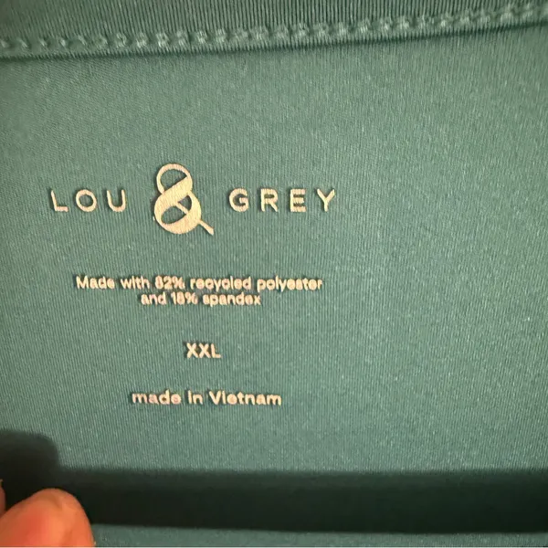 Lou & Grey Teal Midi Dress - Image 2