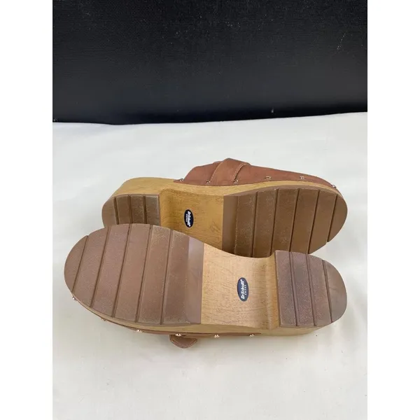 Dr Scholls Women's Tan Classic Clogs/Shoes/ Slip on Size 11M SKU 4977 - Image 7