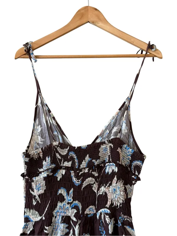 PATRONS OF PEACE Arcadia Floral Jumpsuit Brown Size M NEW - Image 5