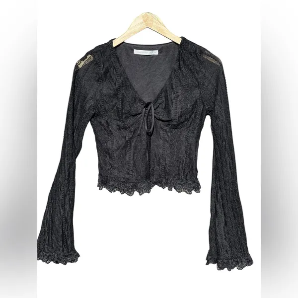 Altar D State Boston Bell Sleeve Lace Top - Image 2