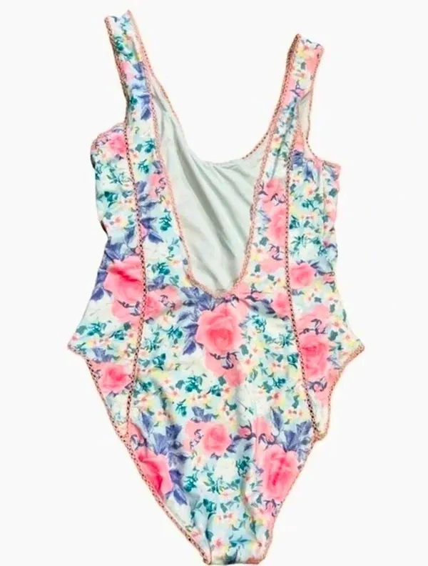 LoveShackFancy Mikkel Floral One-Piece Swimsuit Size XS‎ NWT - Image 7