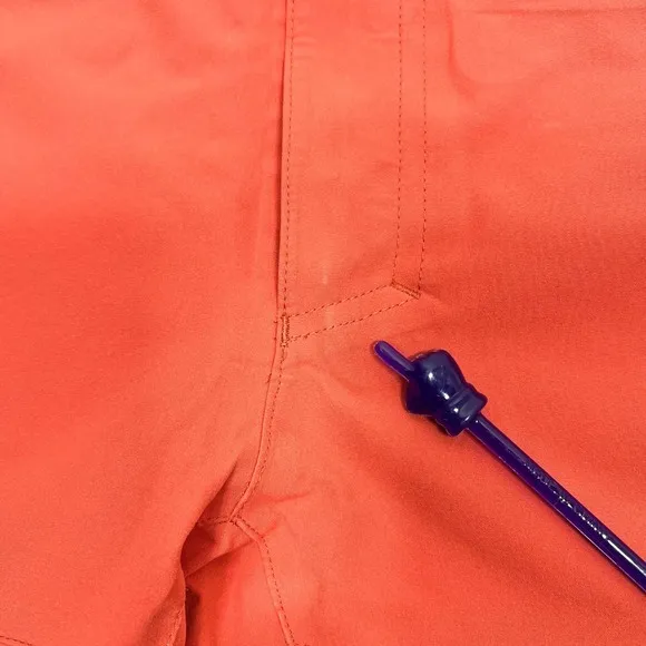 Flylow Sassyfrass Ski Snowboarding Pants Small Coral Orange Gorpcore Winter READ - Image 10