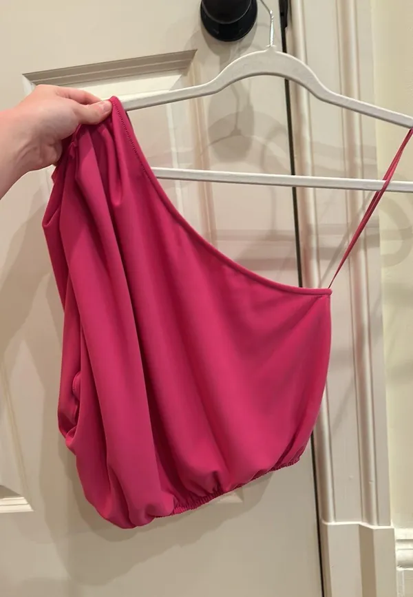ZARA One Shoulder Top - Image 4