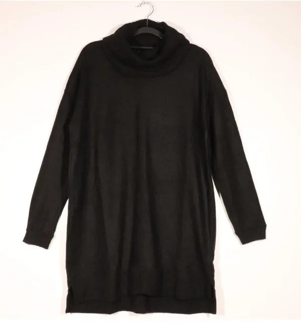NWT Lulus Black Sweater Dress Size Small - Image 2
