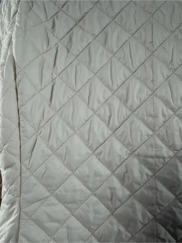 J. Crew Quilted Lightweight Lady Jacket‎ in Cream Size 4 - Image 7