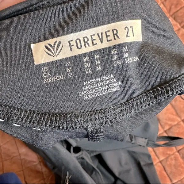Forever 21 Black Active Flare Strappy Back Jumpsuit - Image 4
