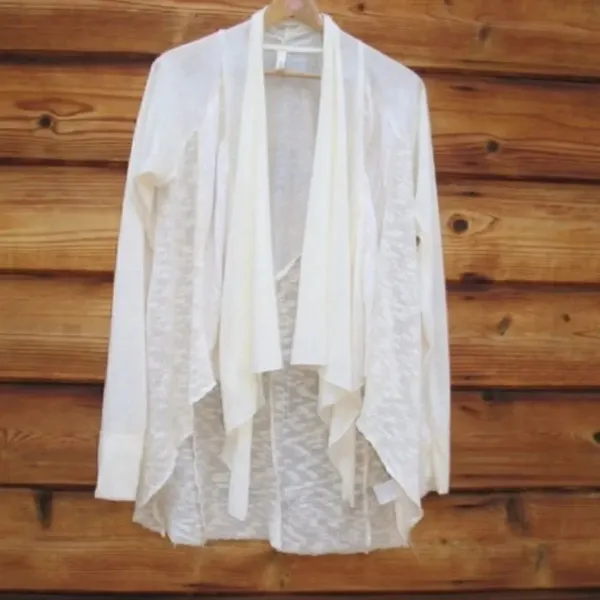 NWOT Anthropologie Tiny Cream Cardigan - Image 3