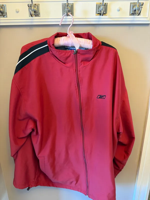 The Reebok Men's Colorblock Track Jacket in XL - Image 3