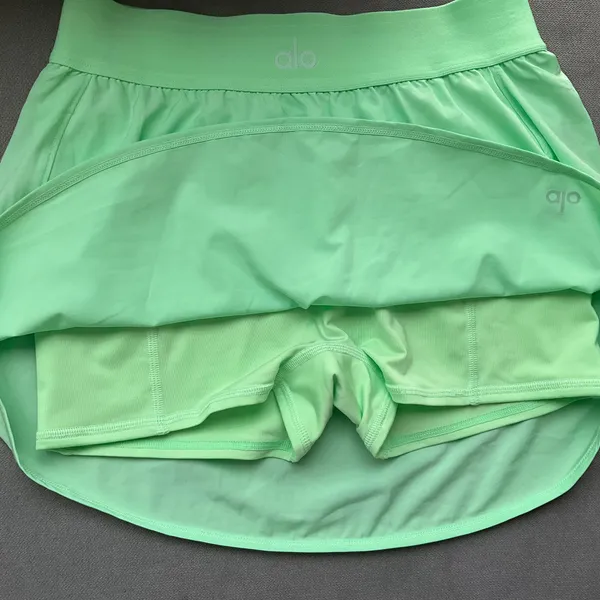 Alo Yoga Match Point Tennis Skirt Ultramint S - Image 5