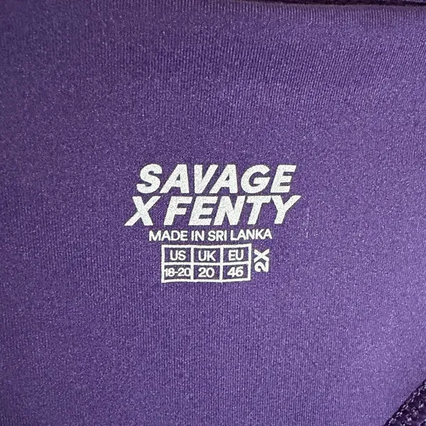 Savage x Fenty Curve Alert High Waisted Rib Leggings - Image 9