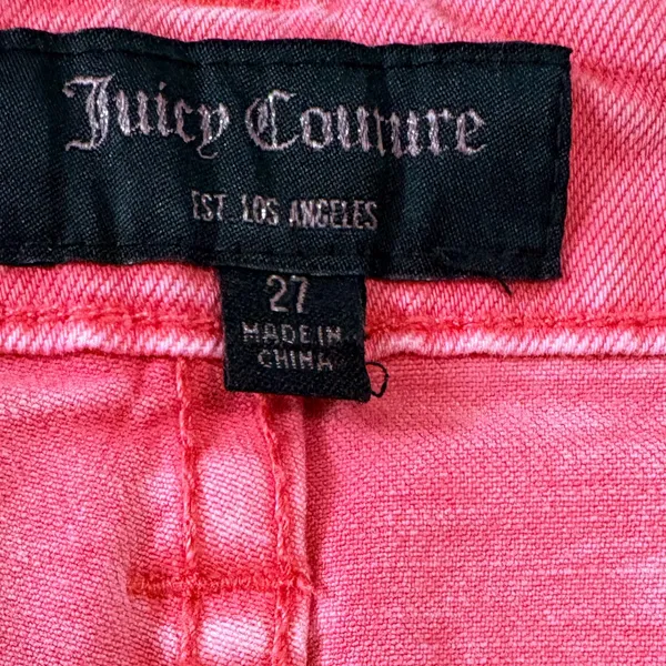 Juicy Couture Venice jeans in Calypso Coral - Image 9