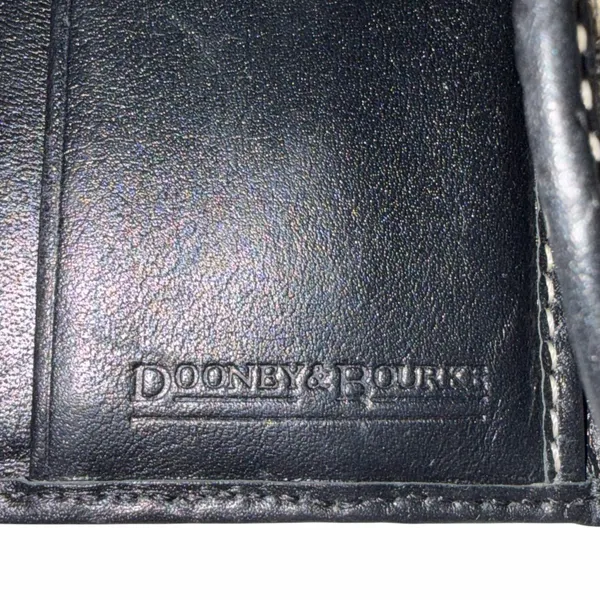 Dooney & Bourke Signature Trifold Wallet - Image 11