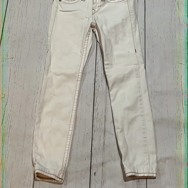 True religion white skinny jeans - Image 2