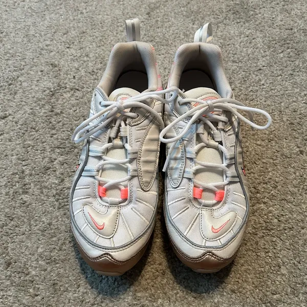 Nike Air Max 98 Summit White‎ Metallic Rose Gold CI9907-100 Womens 8.5 Sneaker - Image 3