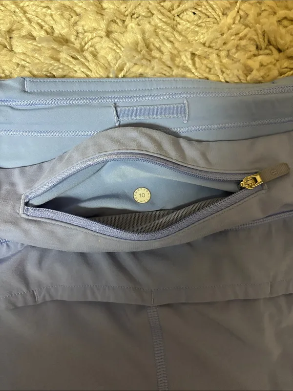 Lululemon “speed up” Shorts
 - Hydrangea Blue - Image 10