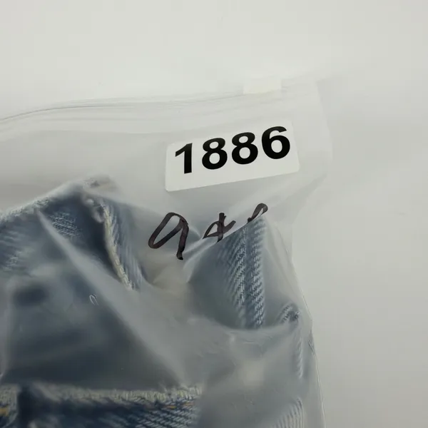 Abercrombie Annie High Rise Girlfriend Jeans 28 6S Short Double Knee Distressed - Image 11