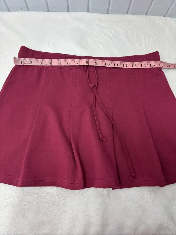 Energie Pink Drawstring‎ Skater Skirt - Image 3