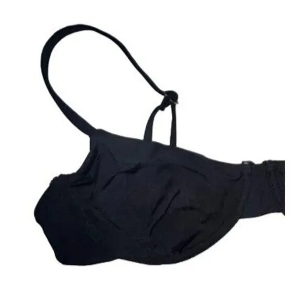 NWT Andie The Bermuda Bikini Swimsuit Underwired Top Full Bust Support S Black - Image 4