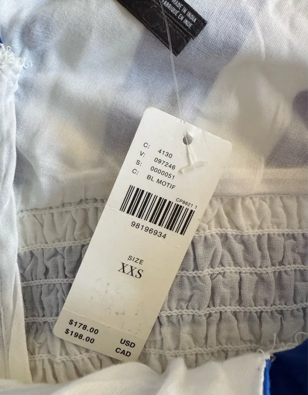 Anthropologie V-Neck Sleeveless Fit & Flare Midi Dress, Size XXS - Image 14