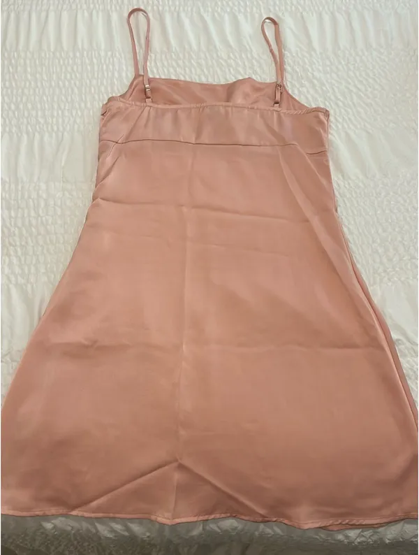 Pink edit by nine slip dress Size M - Image 3