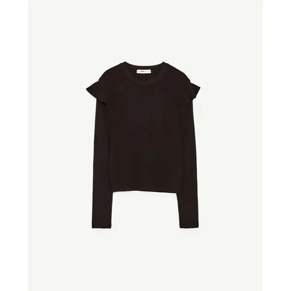 ✨ Sweat Shirt With Shoulder Frill✨ - Image 5