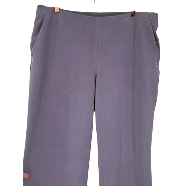 NWT Lululemon Brushed Softstreme Mid-Rise Flared Pant Grape Mist Size XL LW5HLPS - Image 8