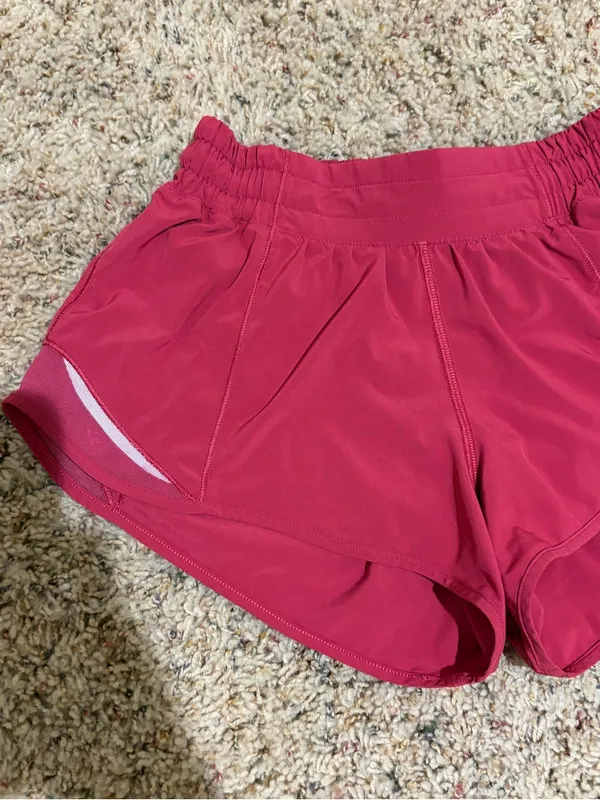 Lululemon Hotty Hot Short II *2.5" in Violet Red - Image 3