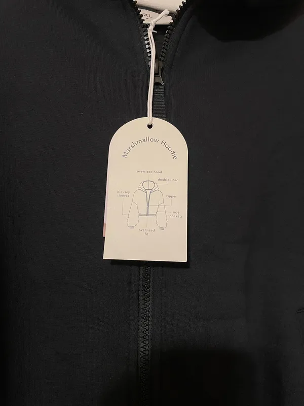 NWT! Blogilates Target X - Women's Marshmallow Full Zip Hooded Sweatshirt XL - Image 11