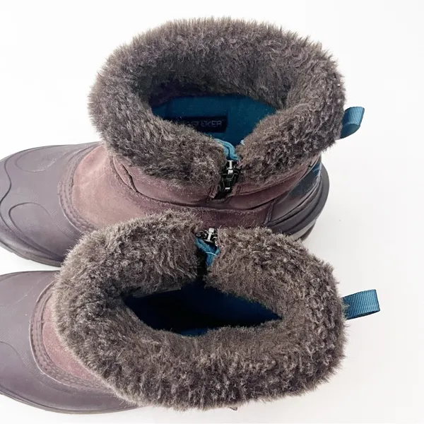 THE NORTH FACE Brown Chilkat lll Heat Seeker Mid Calf Fur Trim Boots 8.5 Winter - Image 10