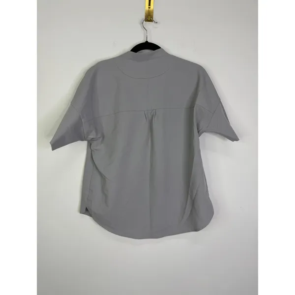 Figs Ejura Scrub Top Cement Gray Size Small W19SW1012 - Image 2